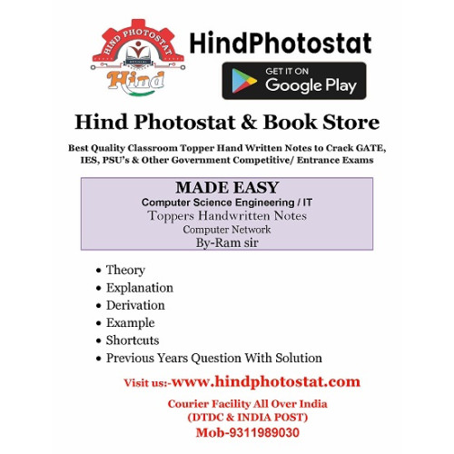 Computer Science Handwritten Notes Computer Network ByRam Kumar